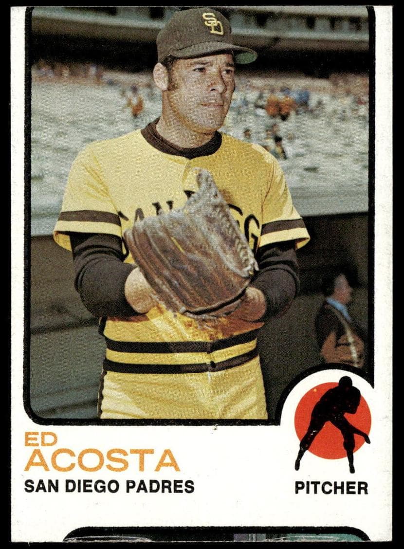 Ed Acosta 1973 topps Topps