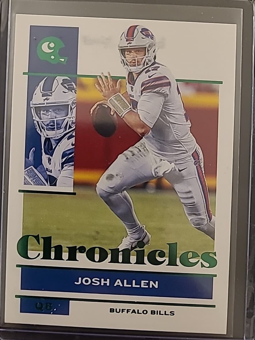 Green Josh Allen 2021 Panini 2021 Panini