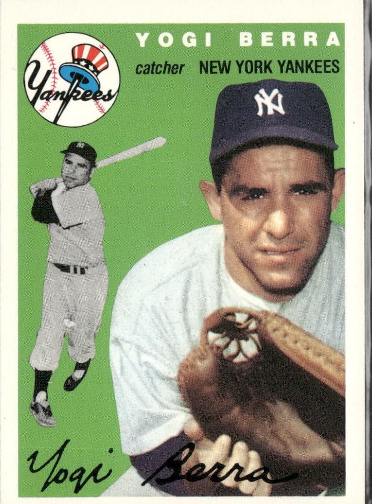 Yogi Berra 1994 topps Archives