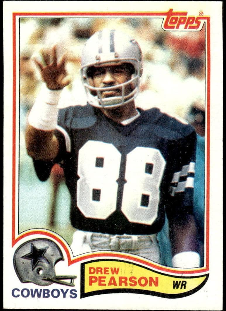 Drew Pearson trading card