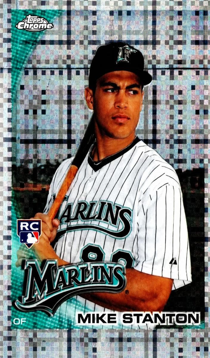 Giancarlo Stanton 2010 topps Chrome