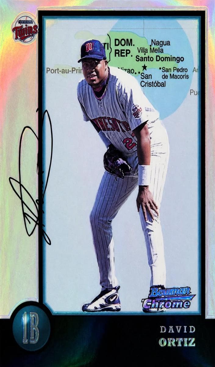 David Ortiz 1998 bowman Bowman Chrome