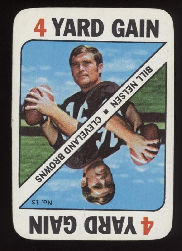 Bill Nelsen 1971 topps
