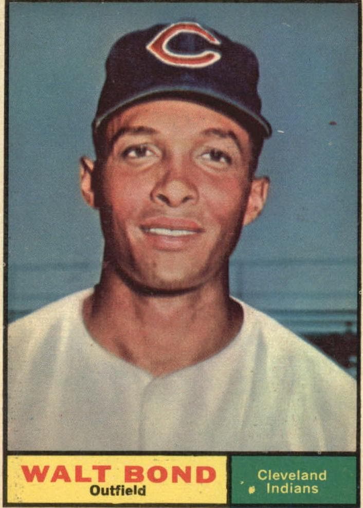 Walt Bond 1961 topps Topps