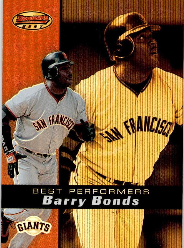 Barry Bonds 2000 bowman