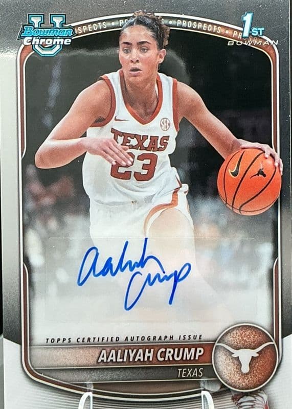 Aaliyah Crump trading card