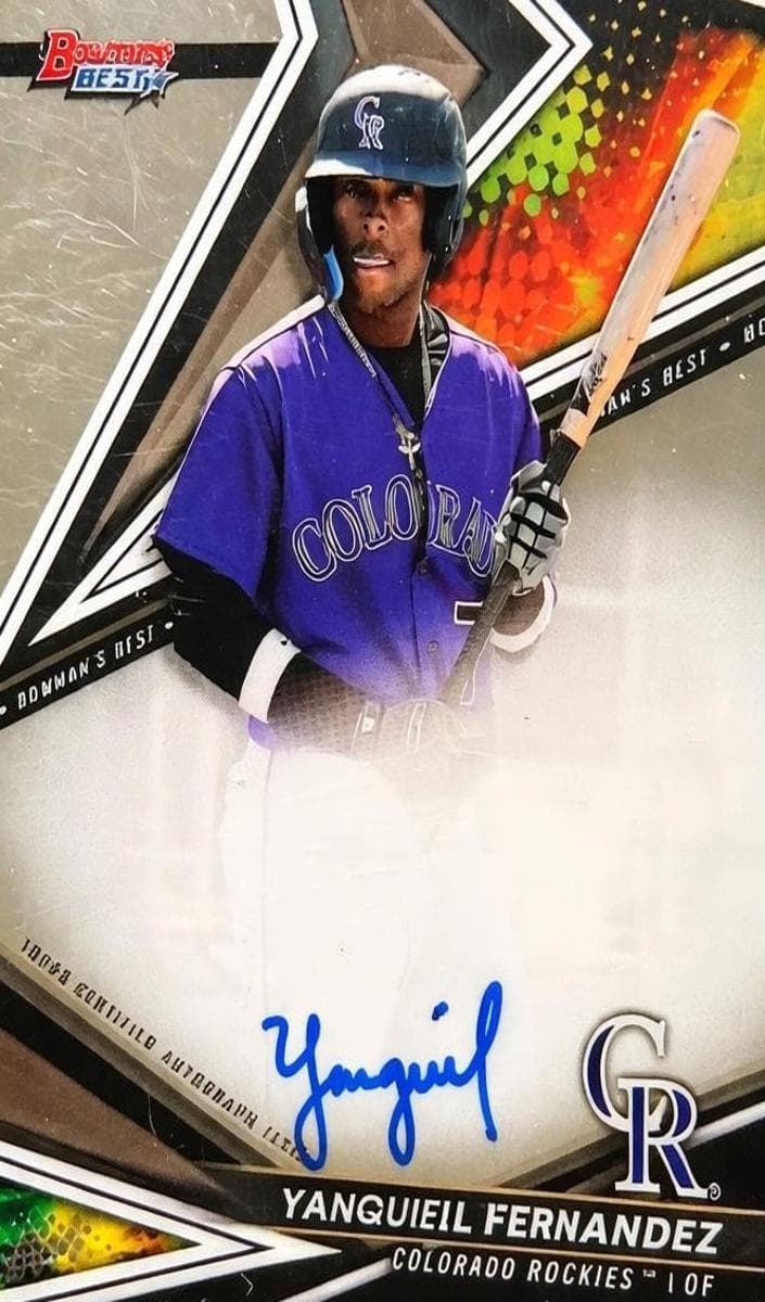 Yanquiel Fernandez 2022 bowman