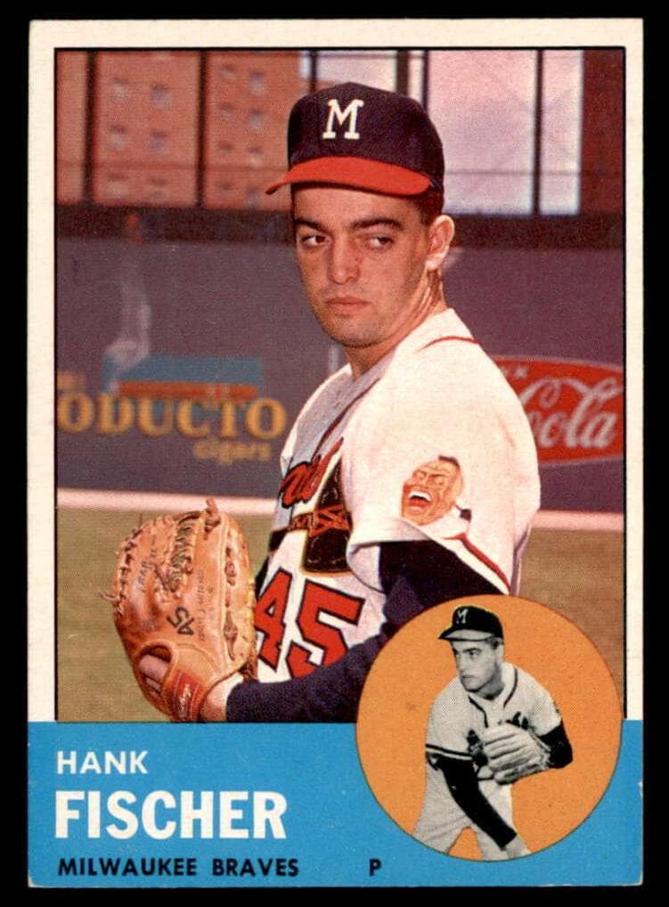 Hank Fischer 1963 topps Topps