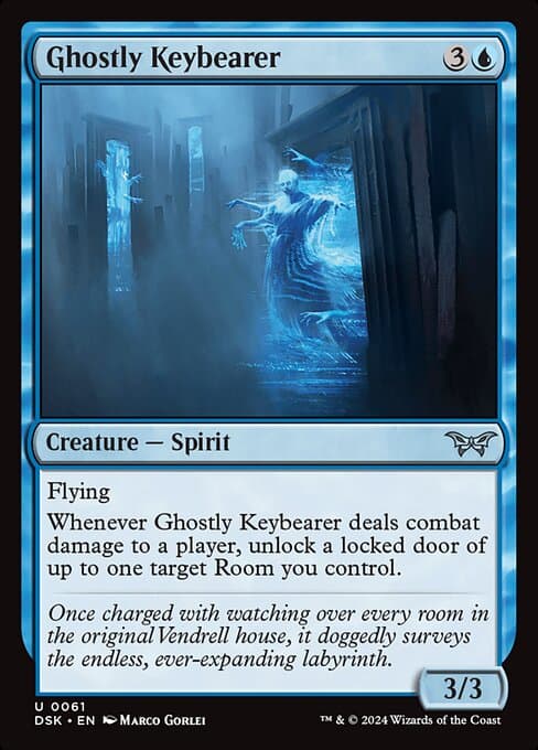 Ghostly Keybearer 2024 Magic: The Gathering Duskmourn: House of Horror