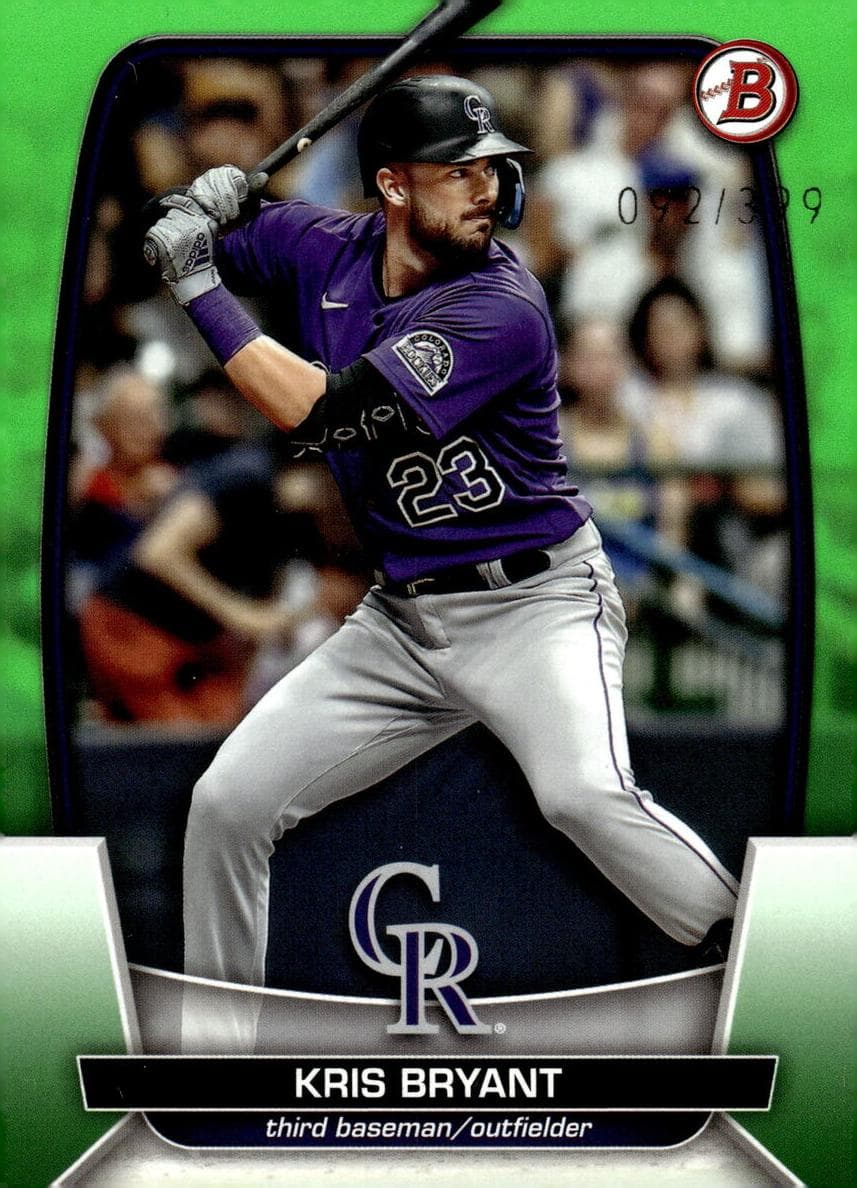 Kris Bryant 2023 bowman Bowman