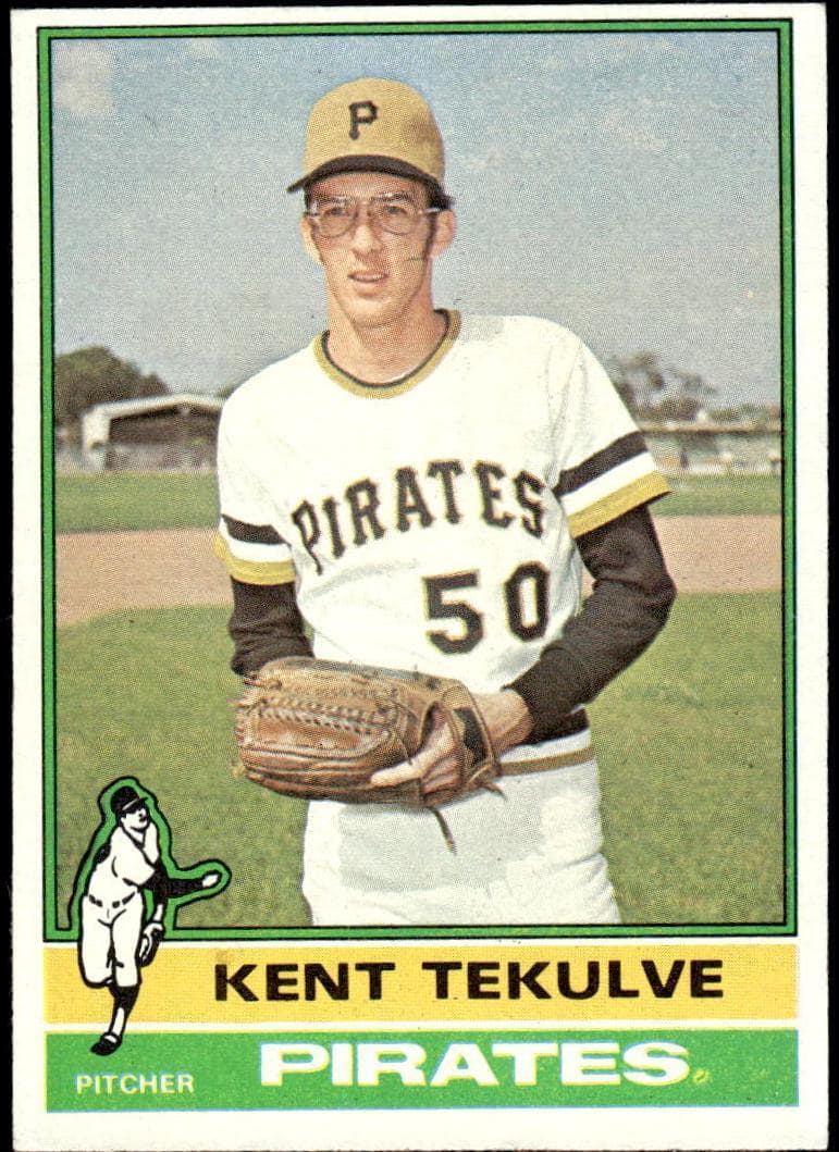 Kent Tekulve 1976 topps Topps