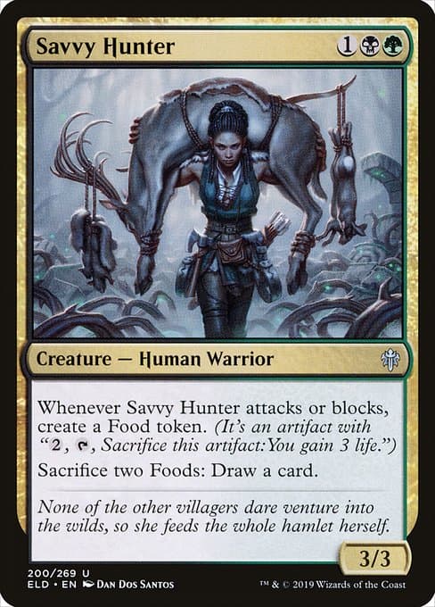 Savvy Hunter 2023 Magic: The Gathering Lord of the Rings Commander