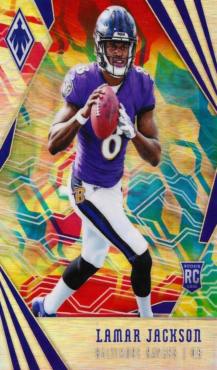 Lamar Jackson 2018 panini Panini Playoff