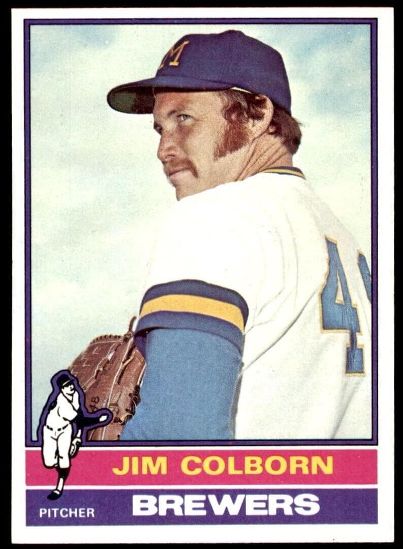 Jim Colborn 1976 topps Topps