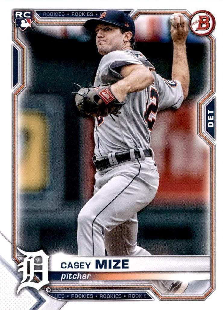 Casey Mize 2021 bowman Bowman