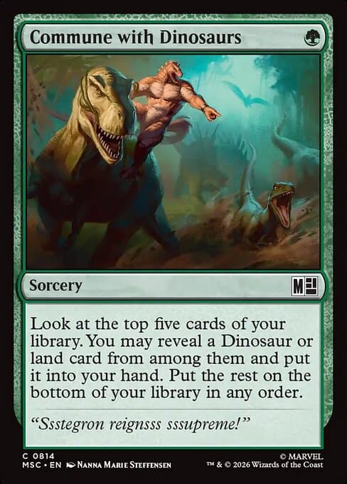 Commune with Dinosaurs #181