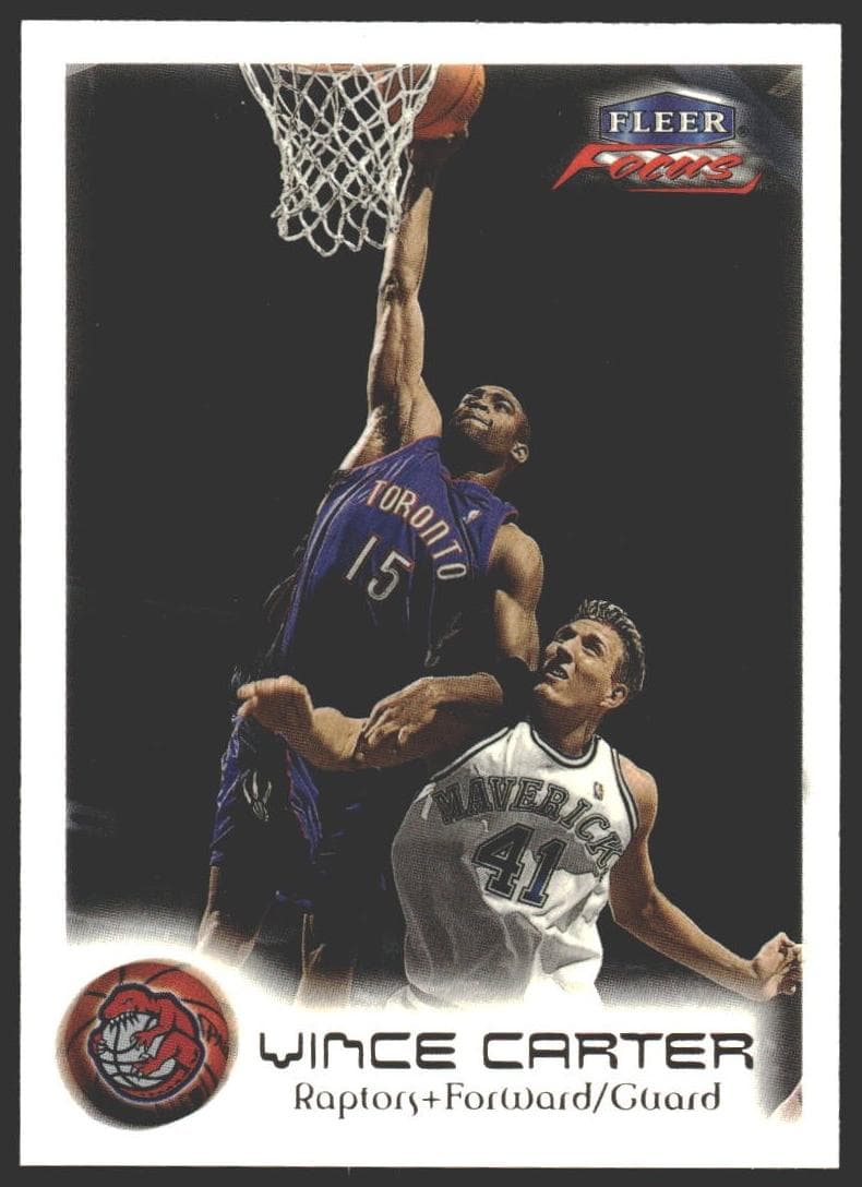 Vince Carter 1999 fleer Focus