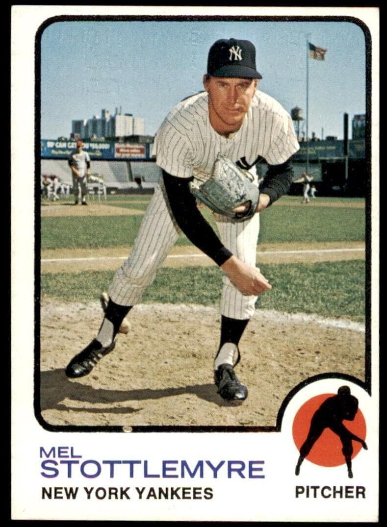 Mel Stottlemyre 1973 topps Topps