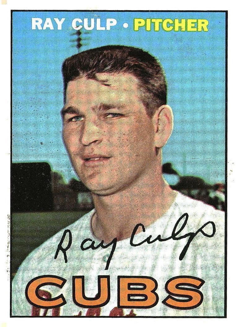 Ray Culp 1967 topps