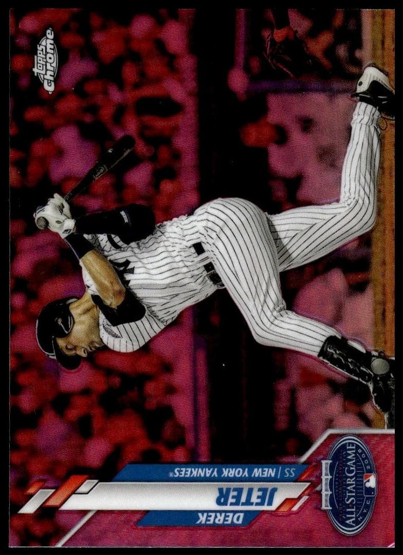 Derek Jeter 2020 topps Topps Chrome Update