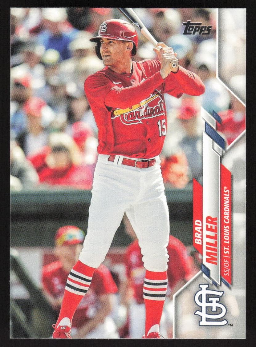 Brad Miller 2020 topps Topps Update