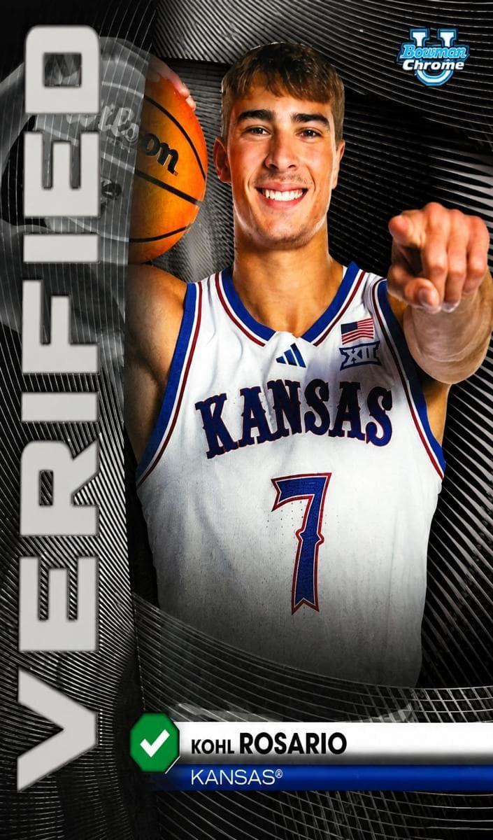 Kohl Rosario trading card