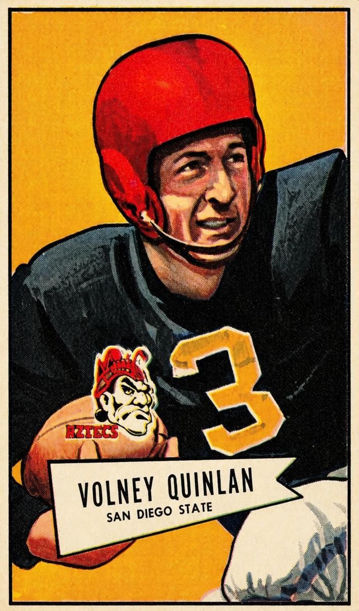 Volney Quinlan 1952 bowman Bowman Large