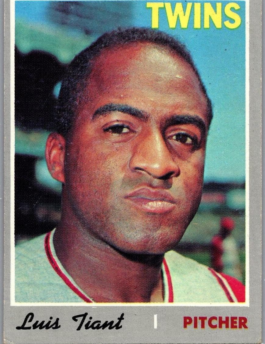 Luis Tiant 1970 topps Topps