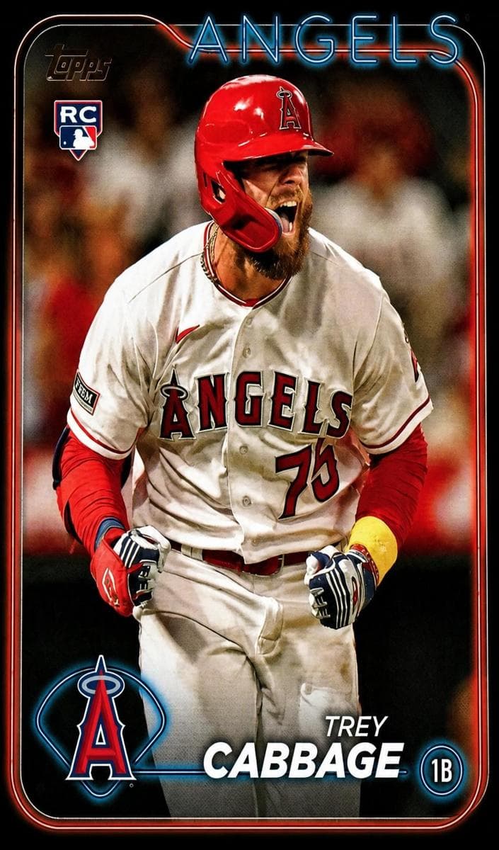 Trey Cabbage 2024 topps Topps