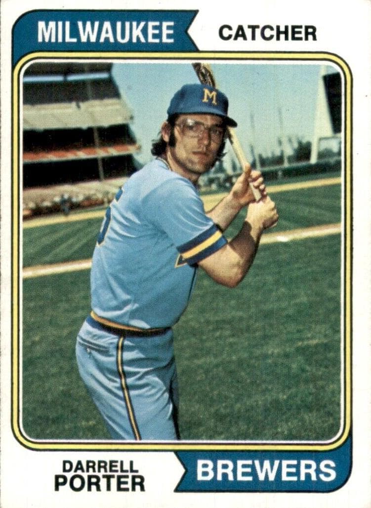 Darrell Porter 1974 topps Topps