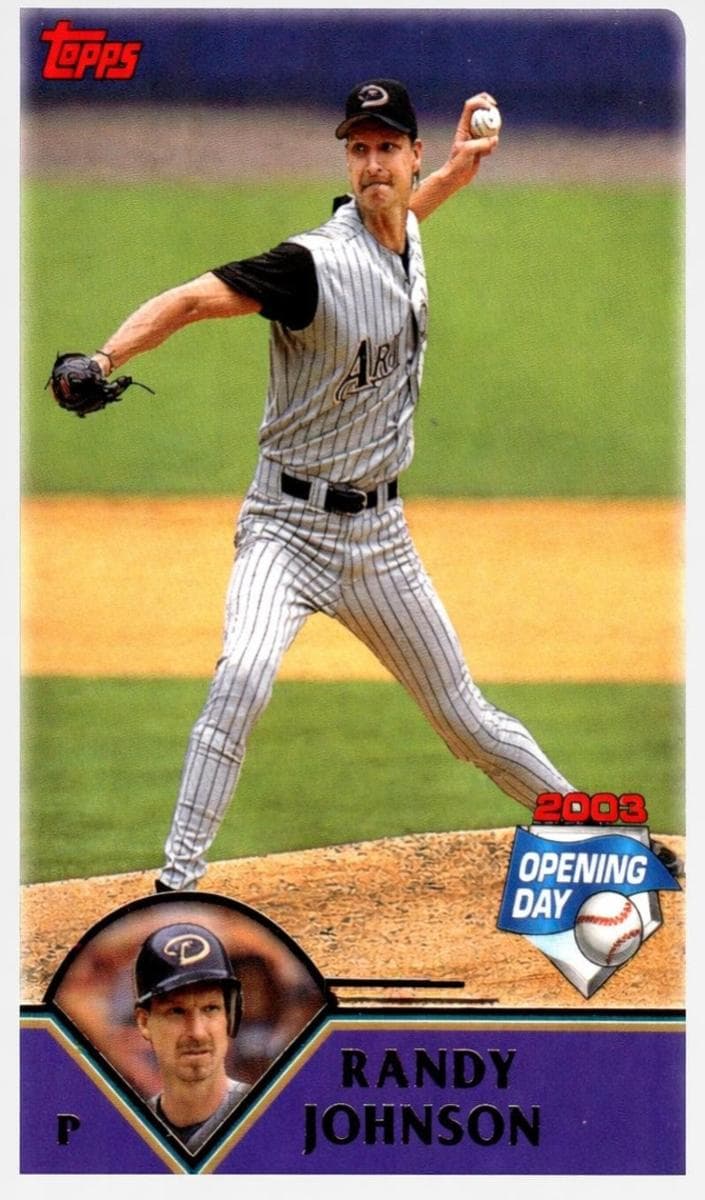 Randy Johnson 2003 topps Topps