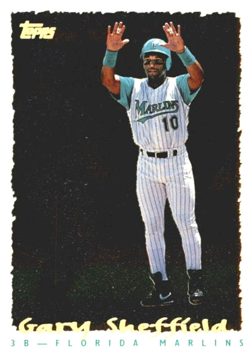 Gary Sheffield 1995 topps Topps