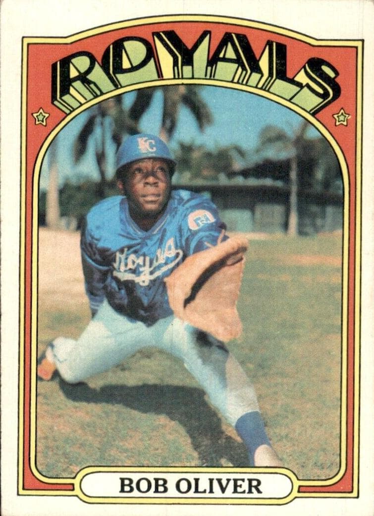Bob Oliver 1972 topps Topps