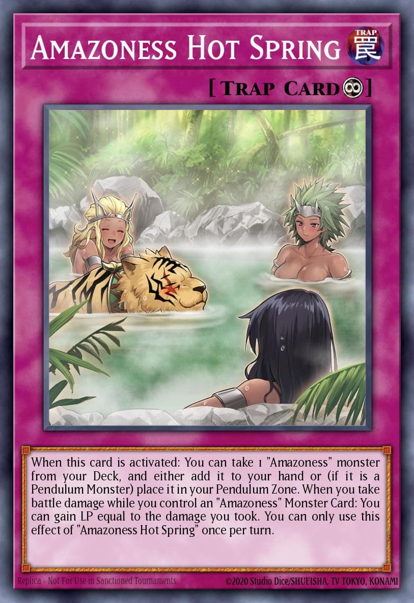 Amazoness Hot Spring 2022 Yu-Gi-Oh! Battles of Legend: Crystal Revenge