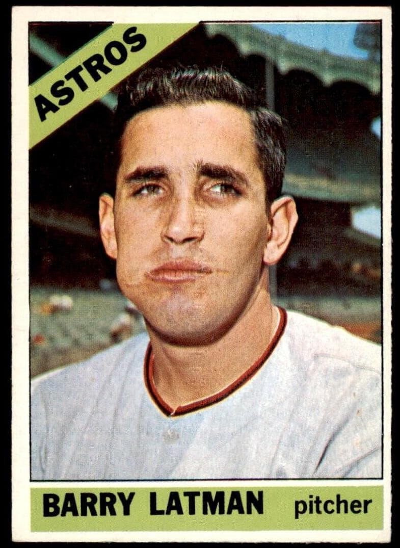 Barry Latman 1966 topps Topps