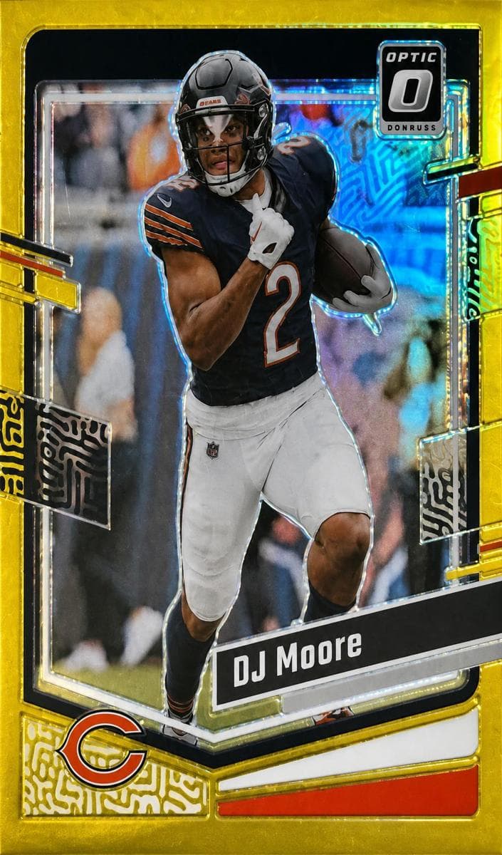 DJ Moore 2023 panini Donruss Optic