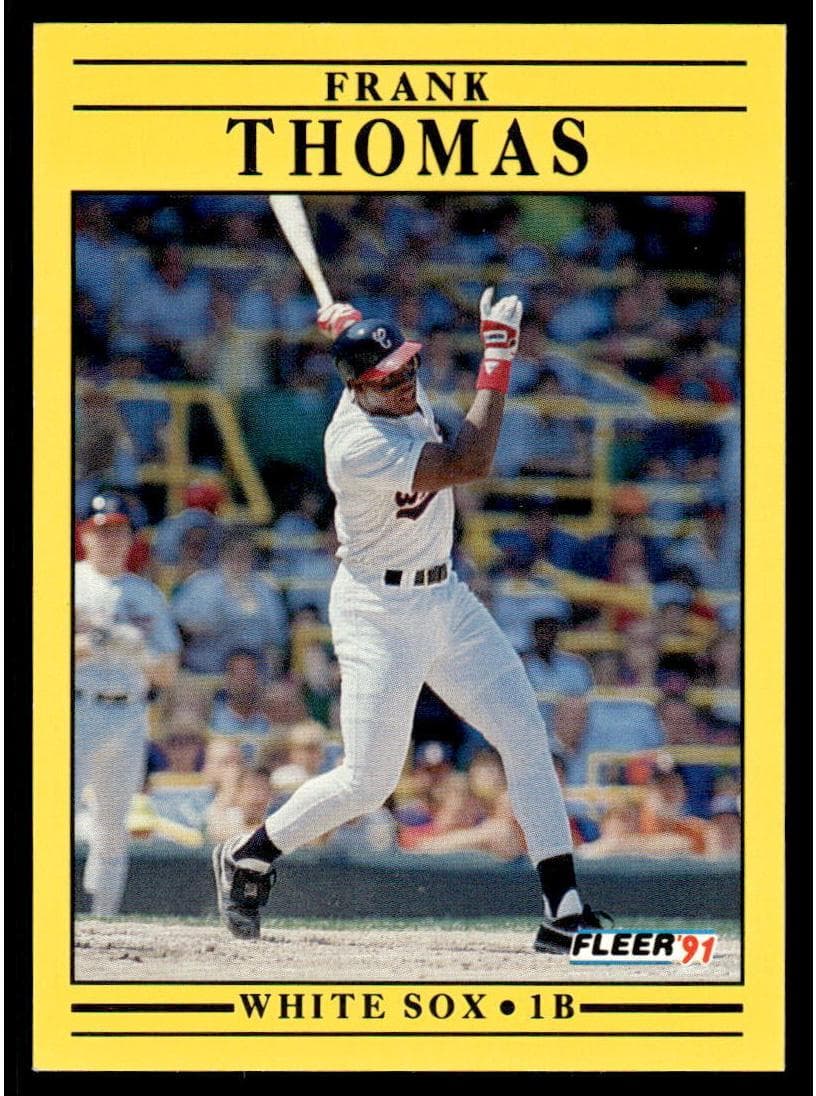Frank Thomas 1991 fleer Fleer