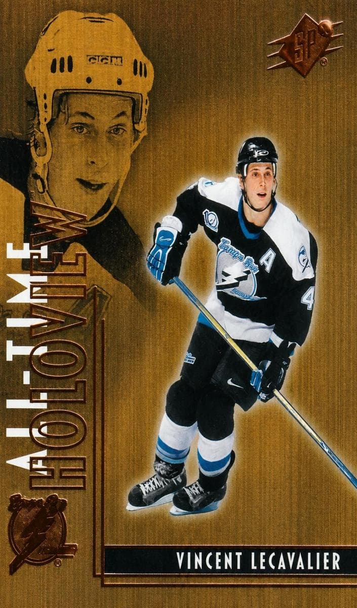 Vincent Lecavalier trading card