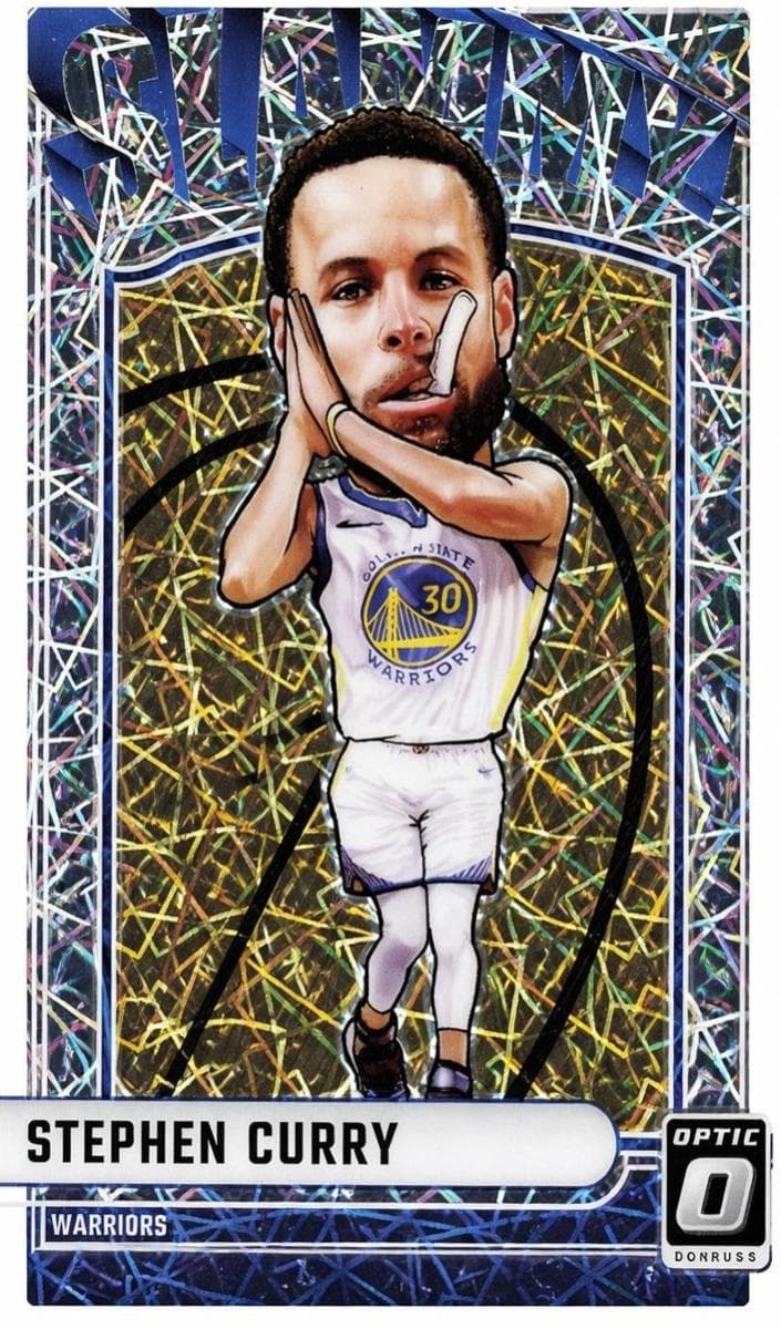Stephen Curry 2024 panini Donruss Optic