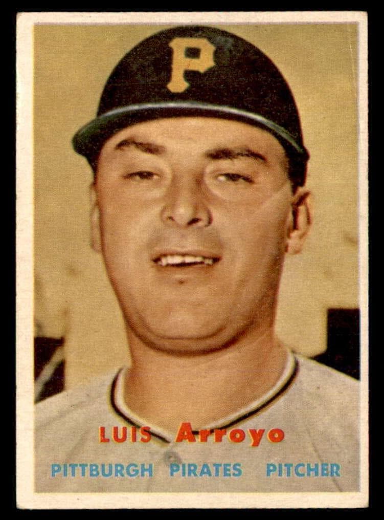 Luis Arroyo 1957 topps Topps