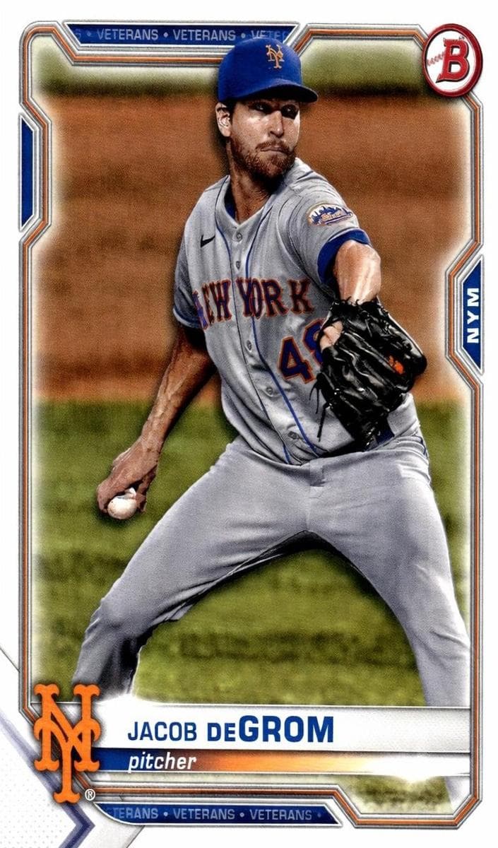 Jacob deGrom 2021 bowman Bowman