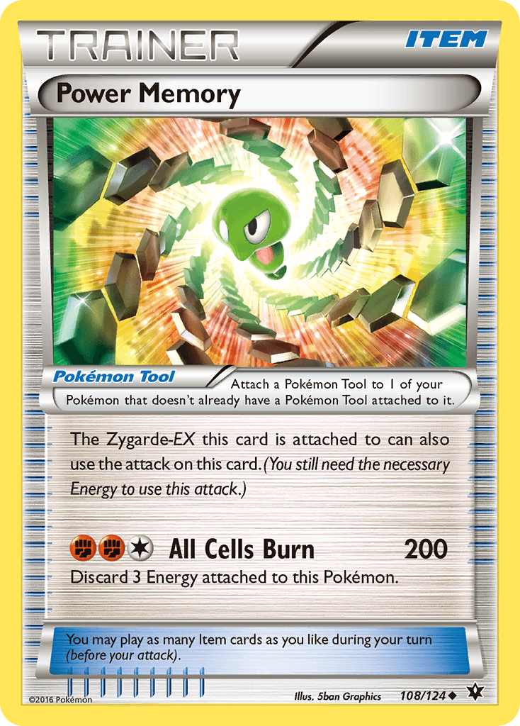 Power Memory 2016 Pokemon