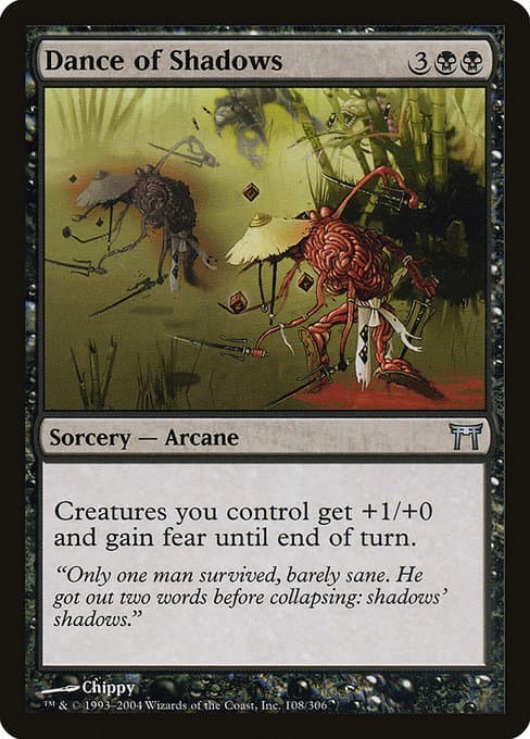 Dance of Shadows 2004 Magic: The Gathering Champions of Kamigawa