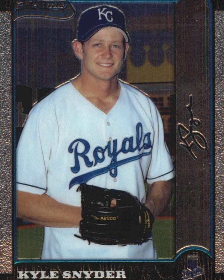 Kyle Snyder 1999 bowman Bowman Chrome