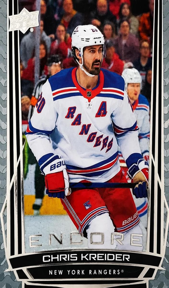 Chris Kreider trading card