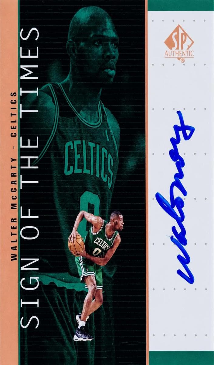 Walter McCarty 1998 unknown SP Authentic