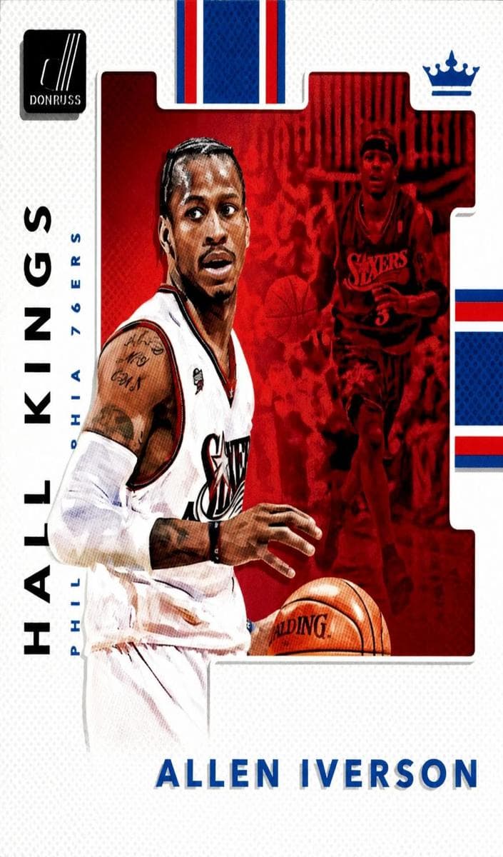 Allen Iverson 2017 panini Donruss Optic