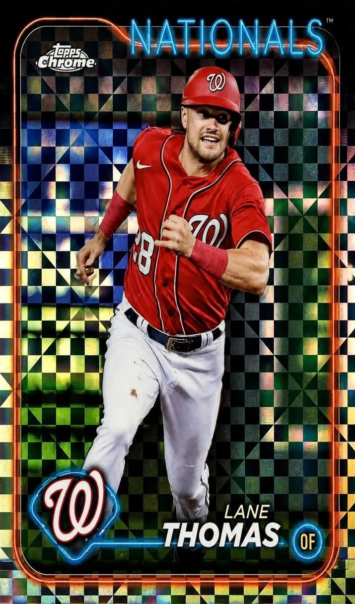 Lane Thomas 2024 topps Topps Chrome