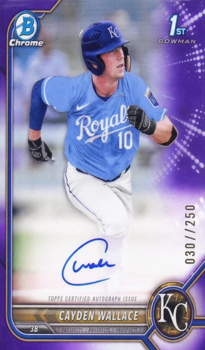 Cayden Wallace trading card