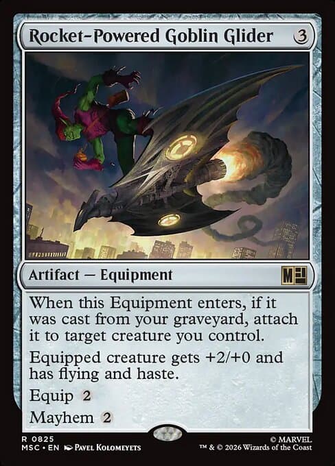 Rocket-Powered Goblin Glider #172